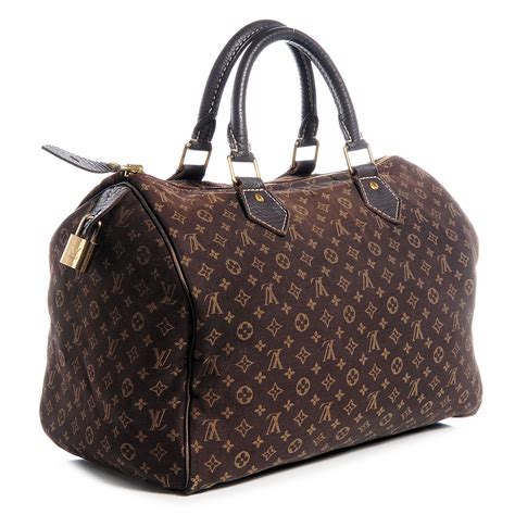 louis vuitton speedy 30 mini lin ebene|lv monogram mini lin.